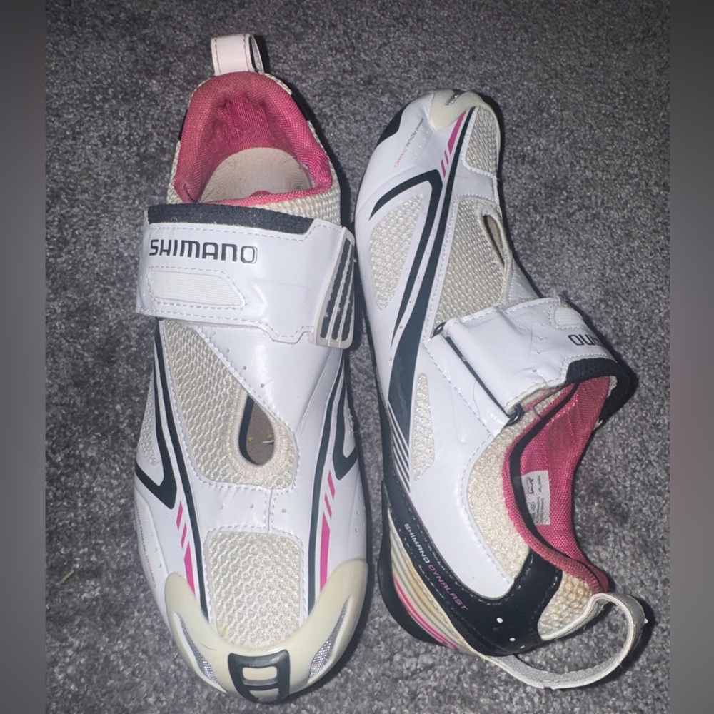 SHIMANO SH-WT60 Women's Elite Triathlon/Multi-Sport/cycling shoe White US 10.4